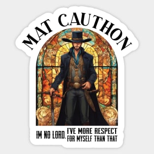 the wheel of time  in the matt cauthon Sticker